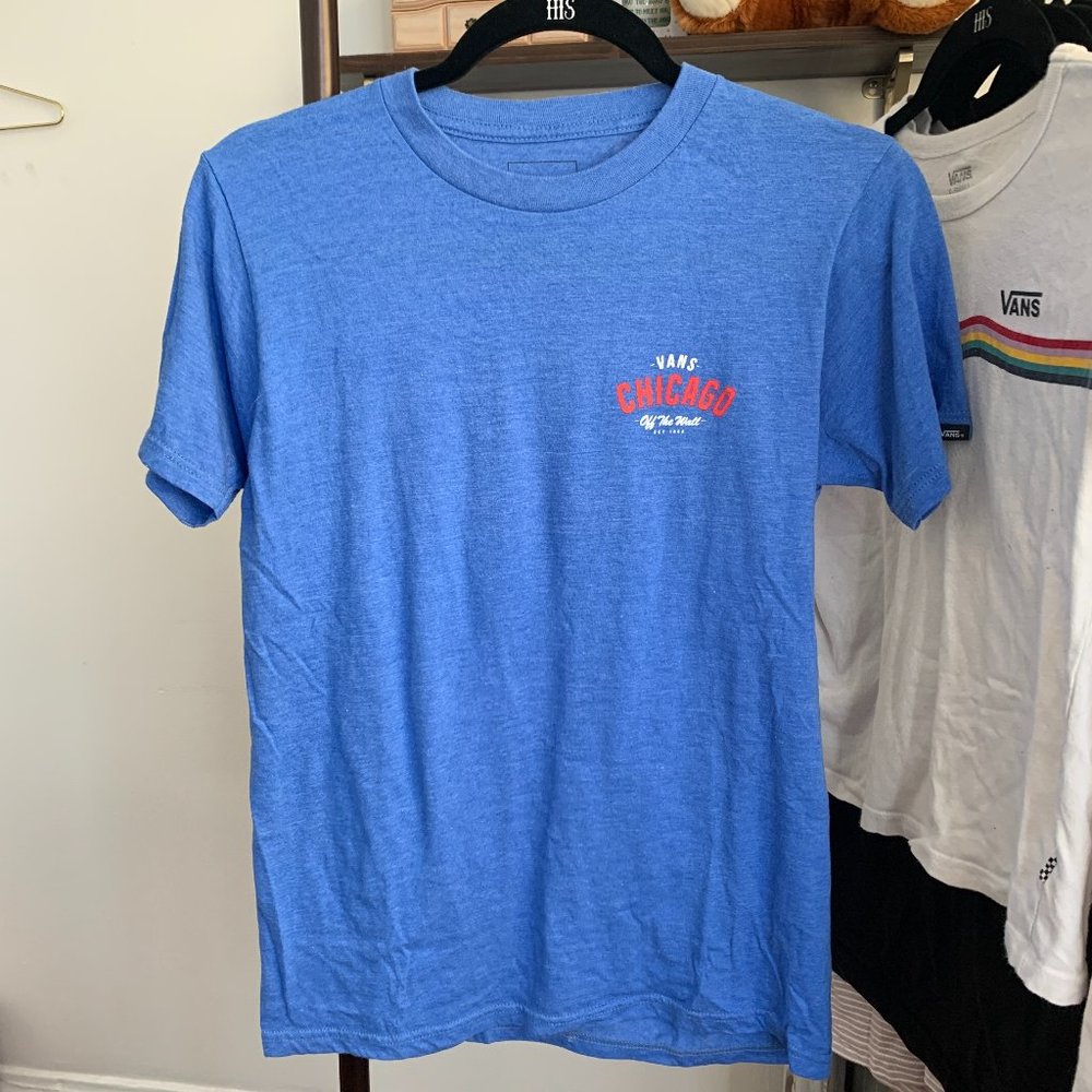 Vans Chicago Blue and Red Tshirt
